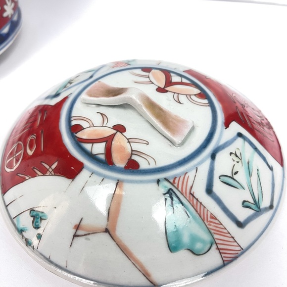 Imari Three tier stacking bowl set / vintage - Picture 8 of 8